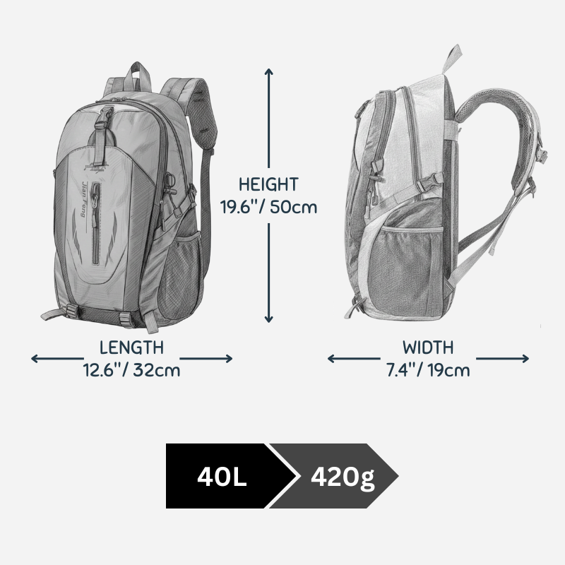40 L Trekking Backpack / Hiking Backpack