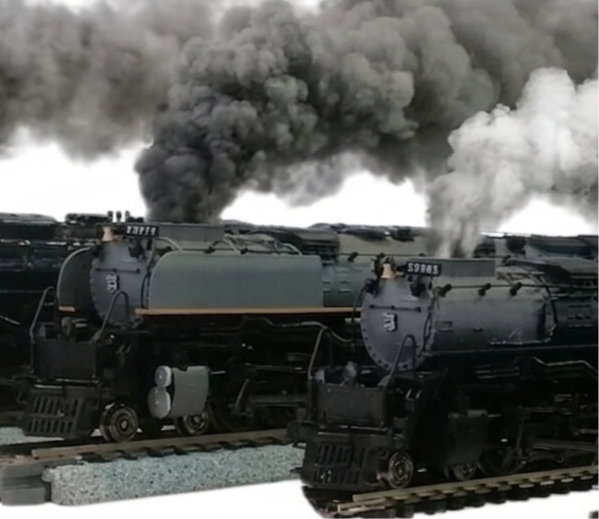 N比例Union Pacific Challenger 挑戰者4-6-6-4 全金屬數碼音效發煙