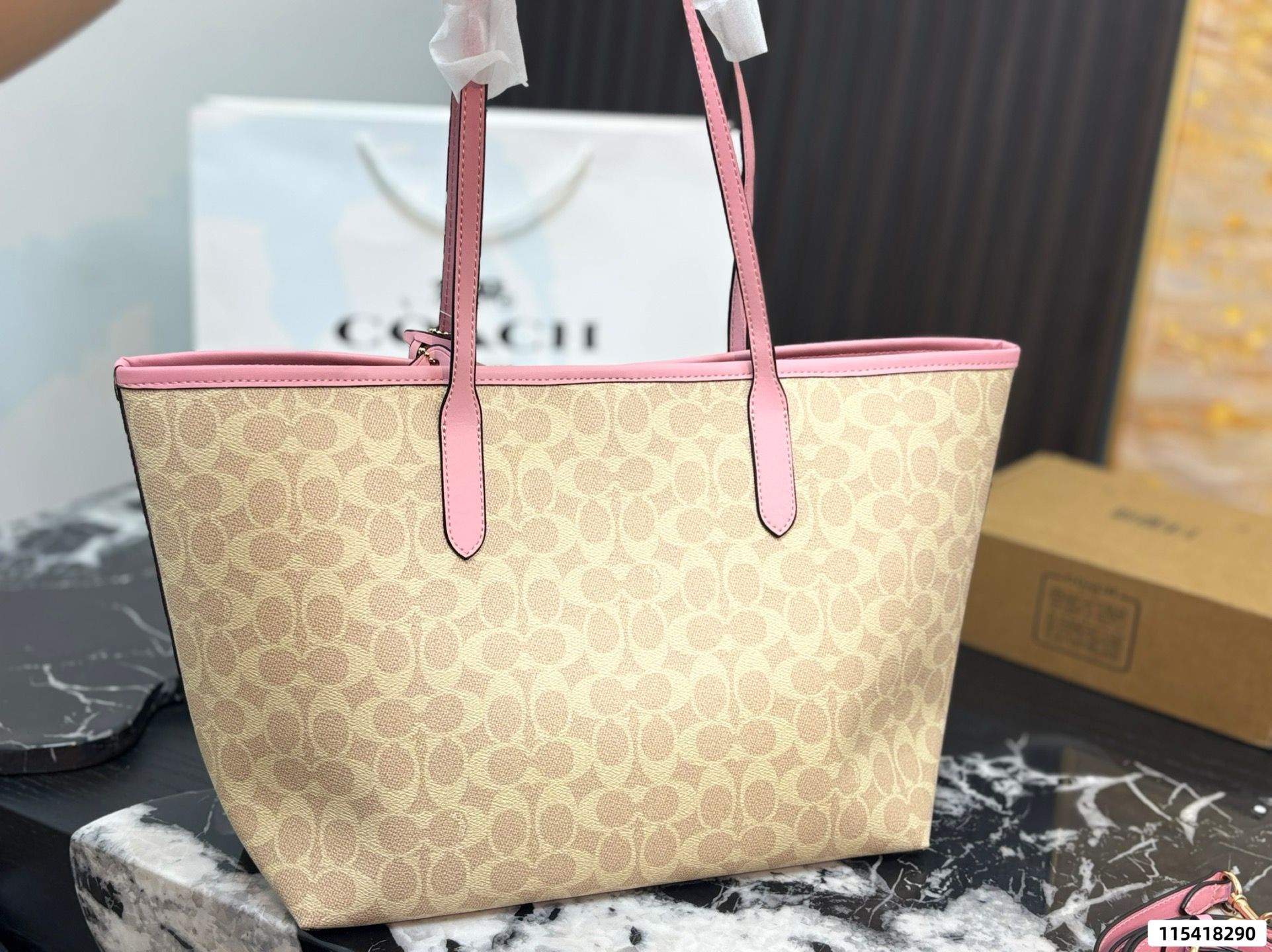 Coach 大托特包購物袋