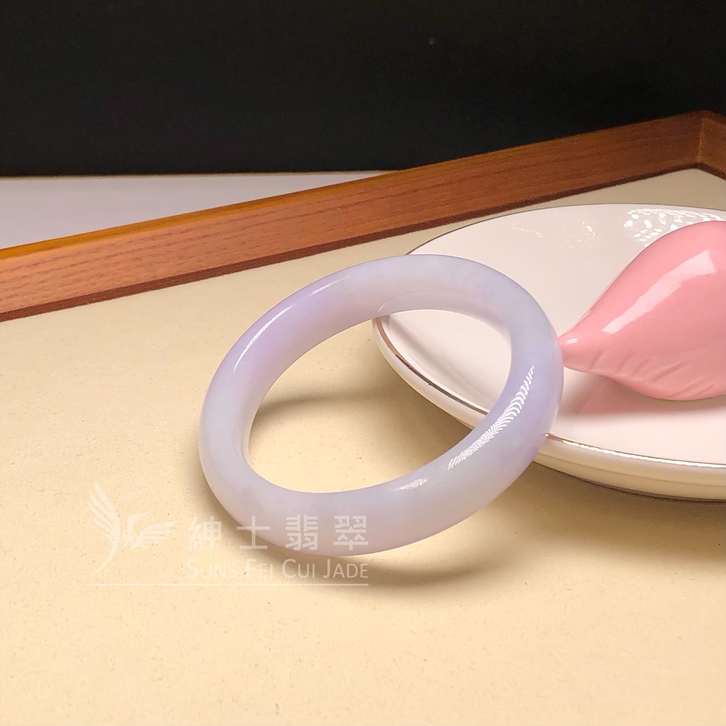 會卡紫羅蘭貴妃鐲55.5mm