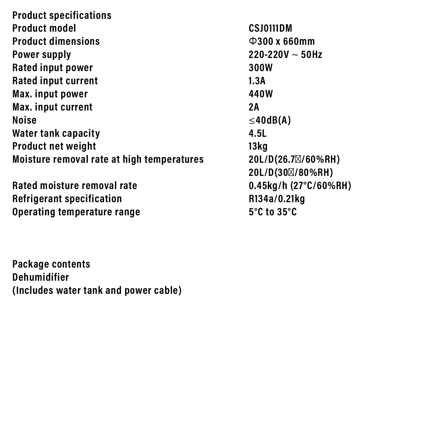 Xiaomi 22L Smart Dehumidifier (BHR5864HK)