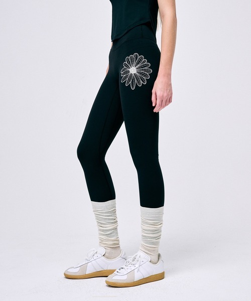 0427 韓國🇰🇷Mardi Mercredi 小雛菊高腰收腹健身🧘瑜伽褲 6月中