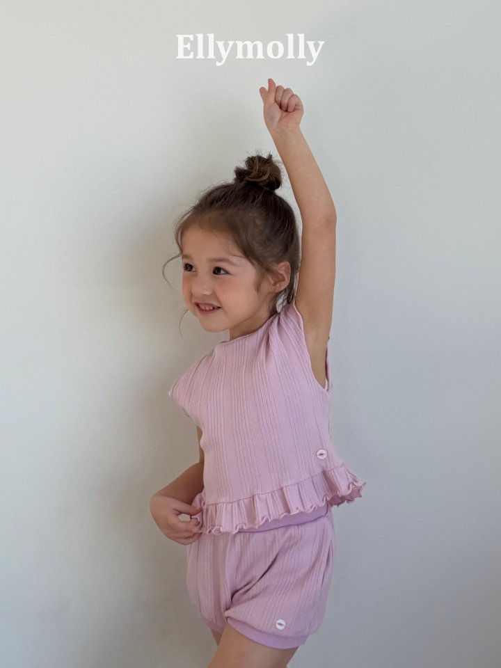 Ellymolly | Top (Green/Pink size 7(100-110)