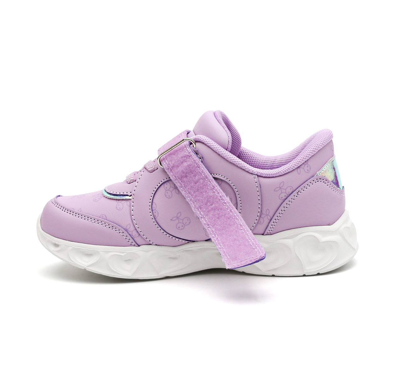 🇰🇷預訂 韓國直送🇰🇷Sanrio Kuromi人物印花魔術貼LED閃燈波鞋