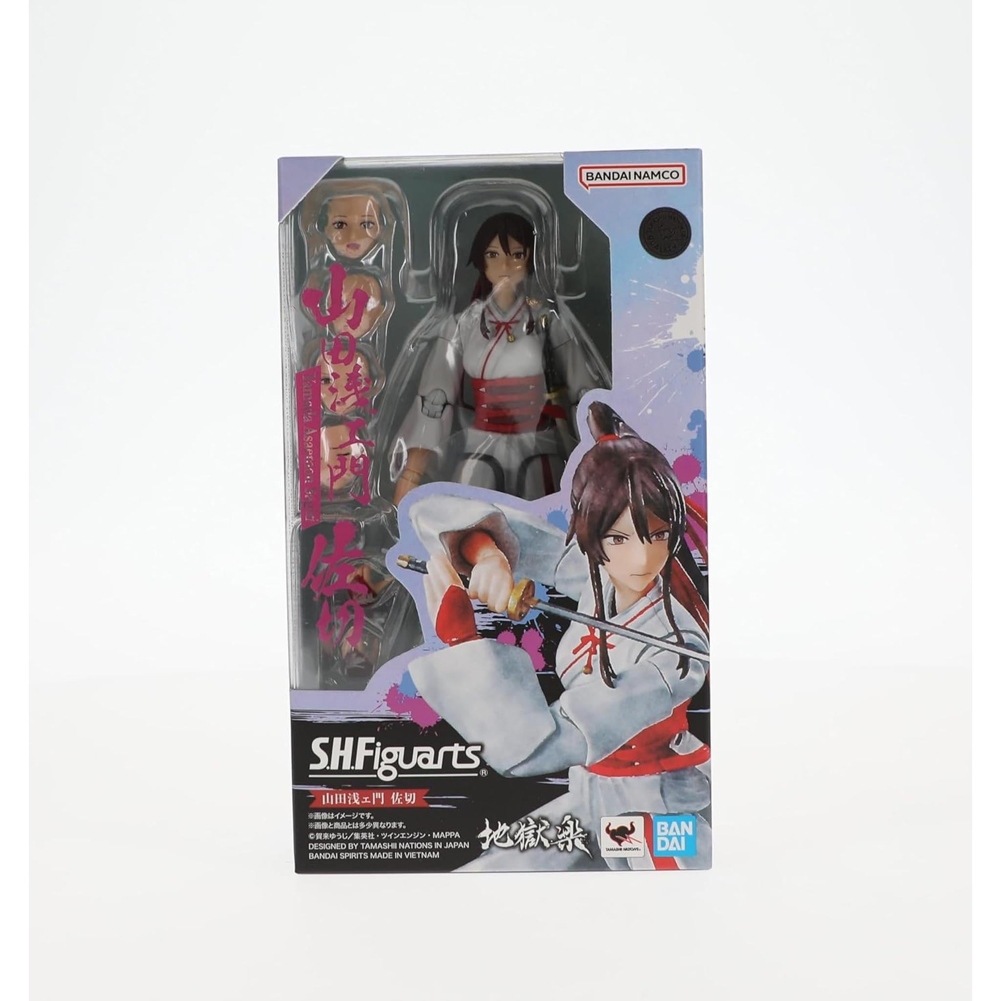 Bandai  S.H. Figuarts Yamada Asaemon Sagiri 地獄樂 山田淺右門 佐切