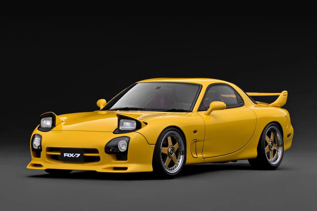 PRE-ORDER (Deposit) IG3946 Mazda RX-7 Mazda Speed A-spec (FD3S) Yellow