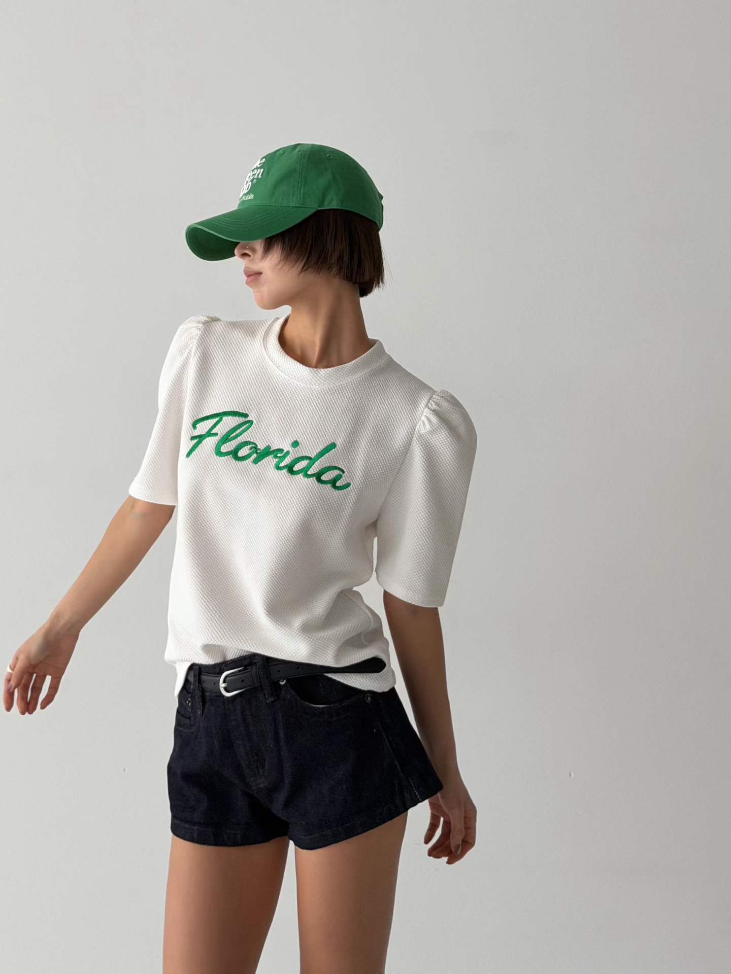 <限時預購> Florida 華夫格澎澎袖 Top TW260307K03 《9/3截單，預計4月中旬到港》