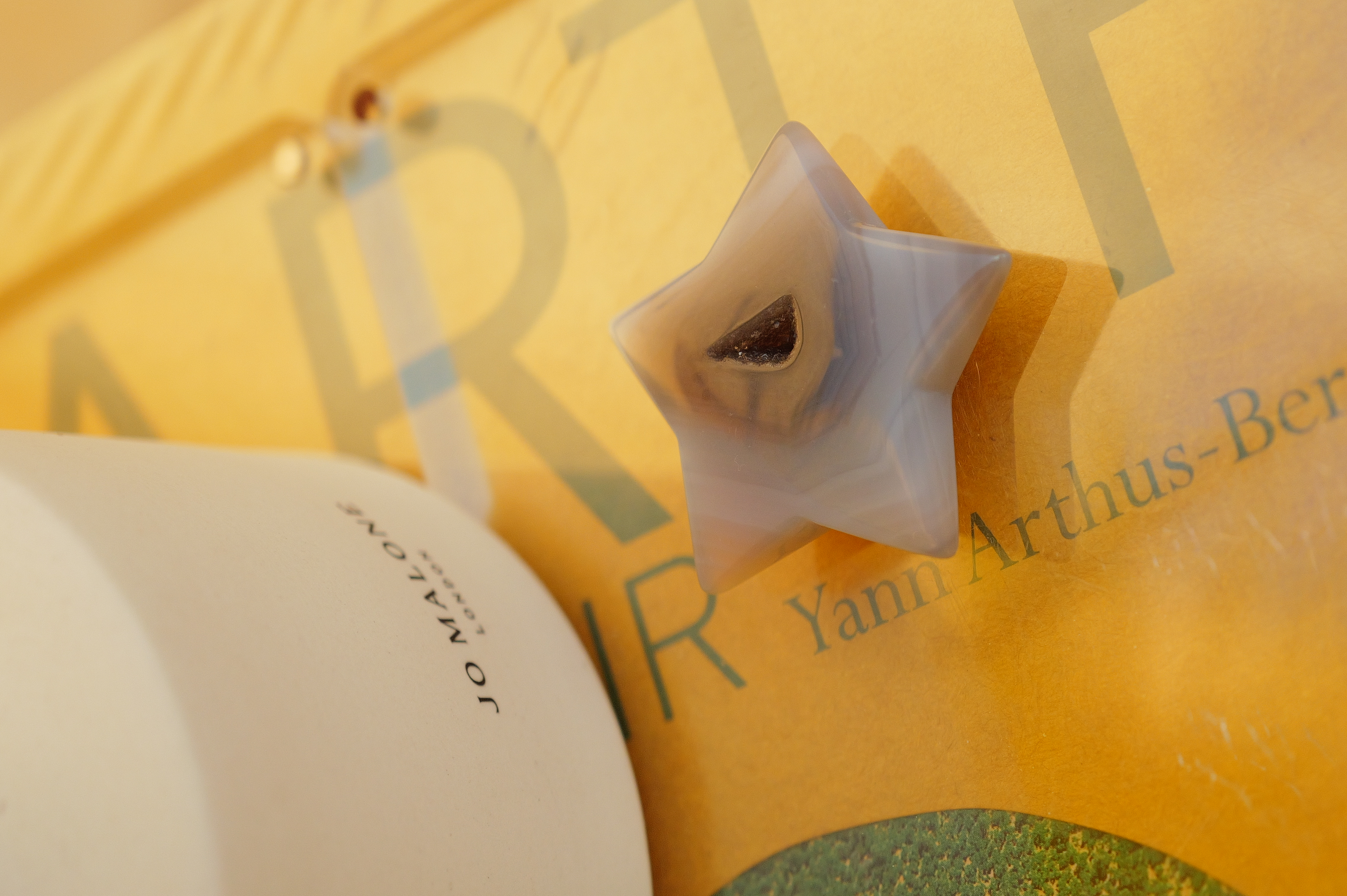 ༒5.1cm小星星晶牙瑪瑙擺件 ༒ AG.1302H1MGM3-RA27*5A-