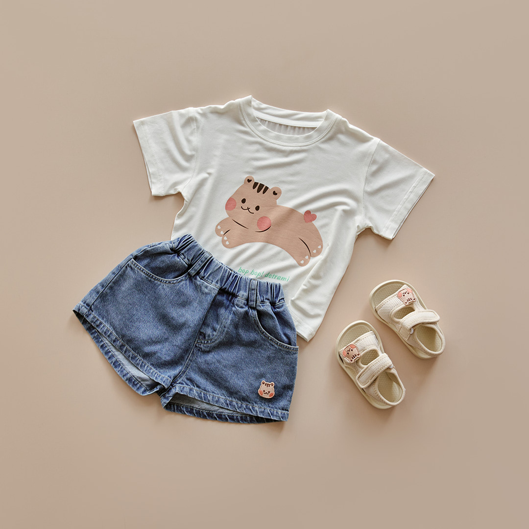 26S/S🌞DTD Jumping跳跳人物系列-莫代爾短袖T恤