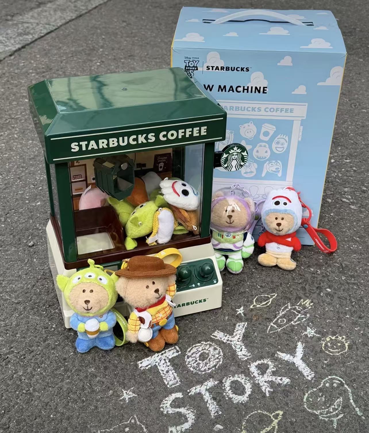 ［炒價代付］TOY STORY X STARBUCKS Toy Story Doll Drawing Machine 夾公仔機- 原價商品