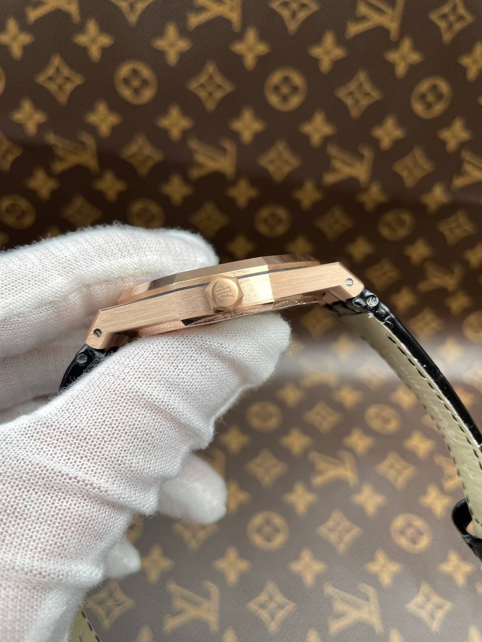 🚀皇家橡树15400 玫瑰金皮带款💯