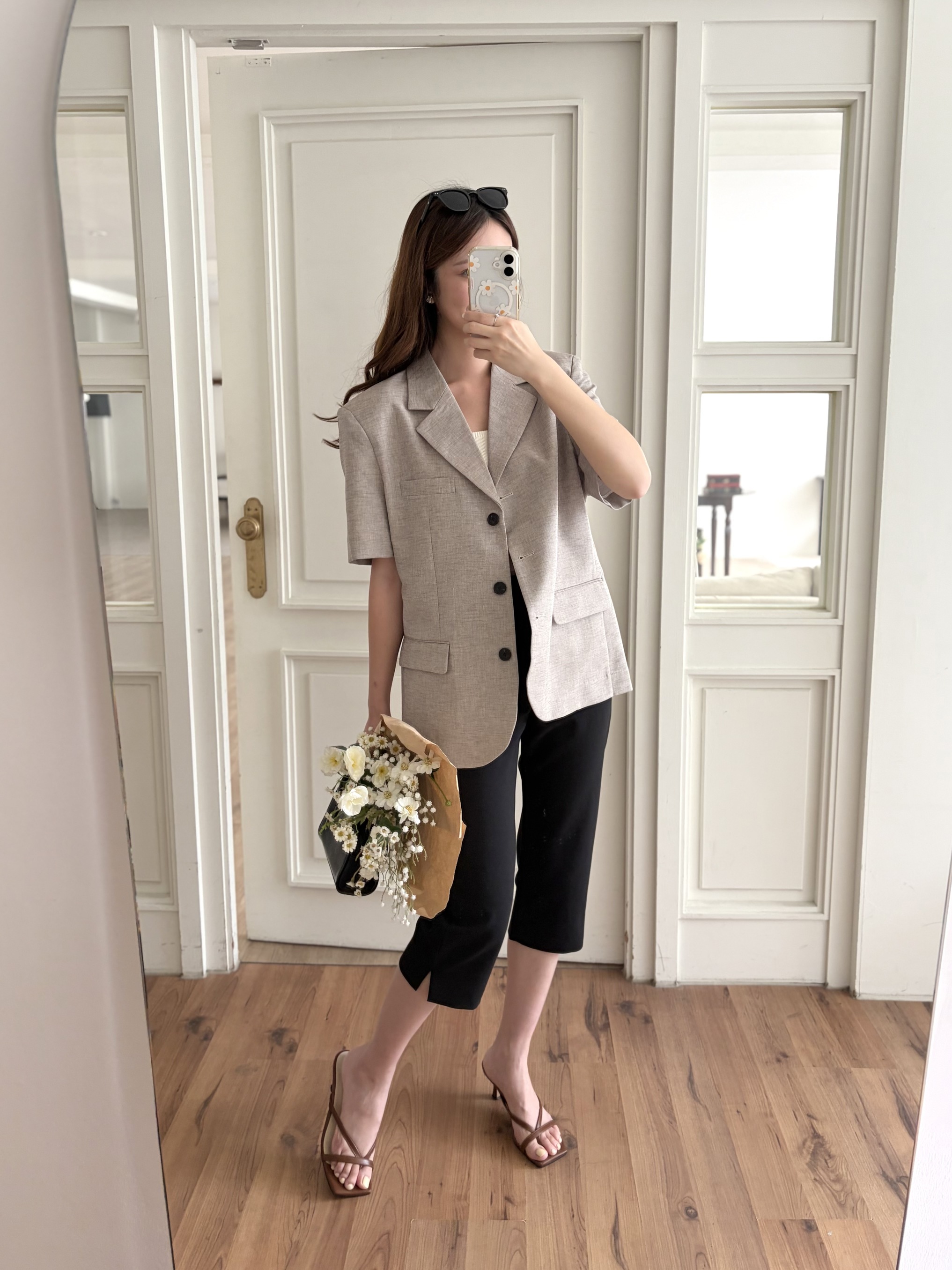 The Oversized Oatmeal Blazer