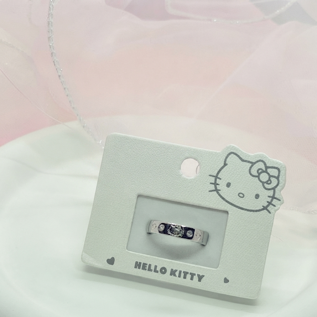 Hello Kitty 閃耀鋯石戒指