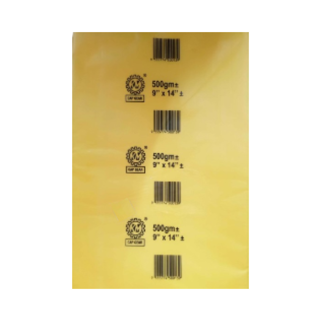 HM Plastic Bags Cap Gear 9″ × 14″ - 500g