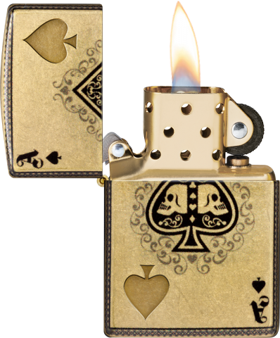 美國製造 | Zippo指定經銷商 Zippo 49477 翻舊銅傳統打火機 – 經典紋理金色 (壓印葉紋)Tumbled Brass Heritage Lighter – Classic Textured Amber Finish