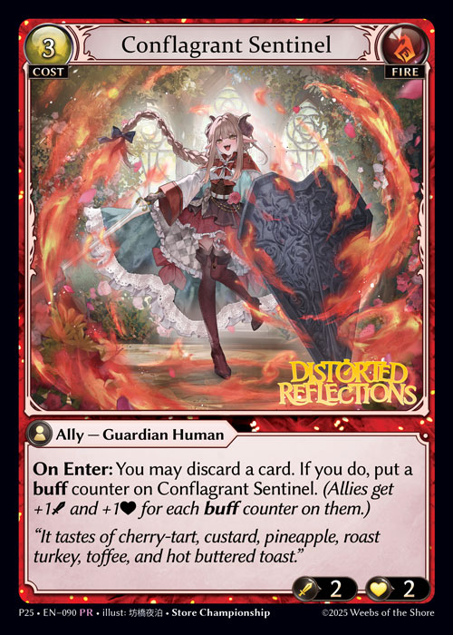 FOIL - Conflagrant Sentinel / P25-090 (PR)