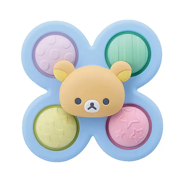 日本 San-X Rilakkuma Baby 鬆弛熊旋轉指尖玩具
