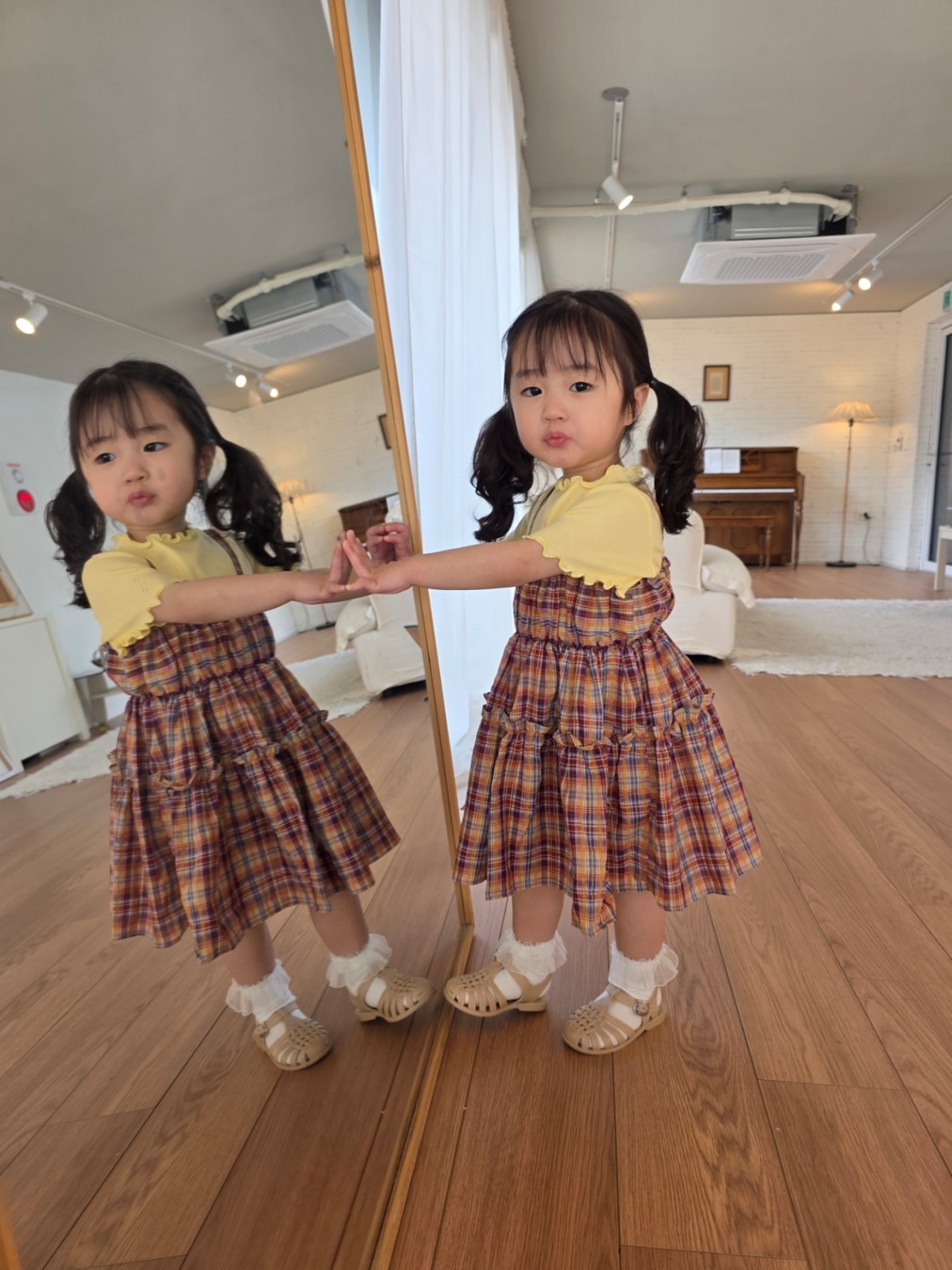 🇰🇷Color吊帶裙