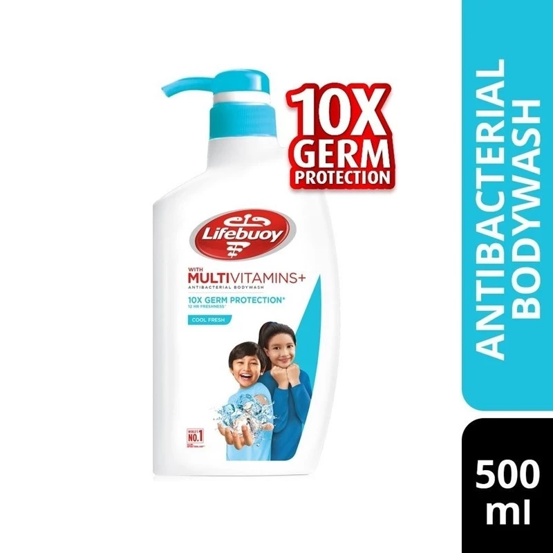 Lifebuoy AntiBacterial Body Wash - 500ml / COOL FRESH
