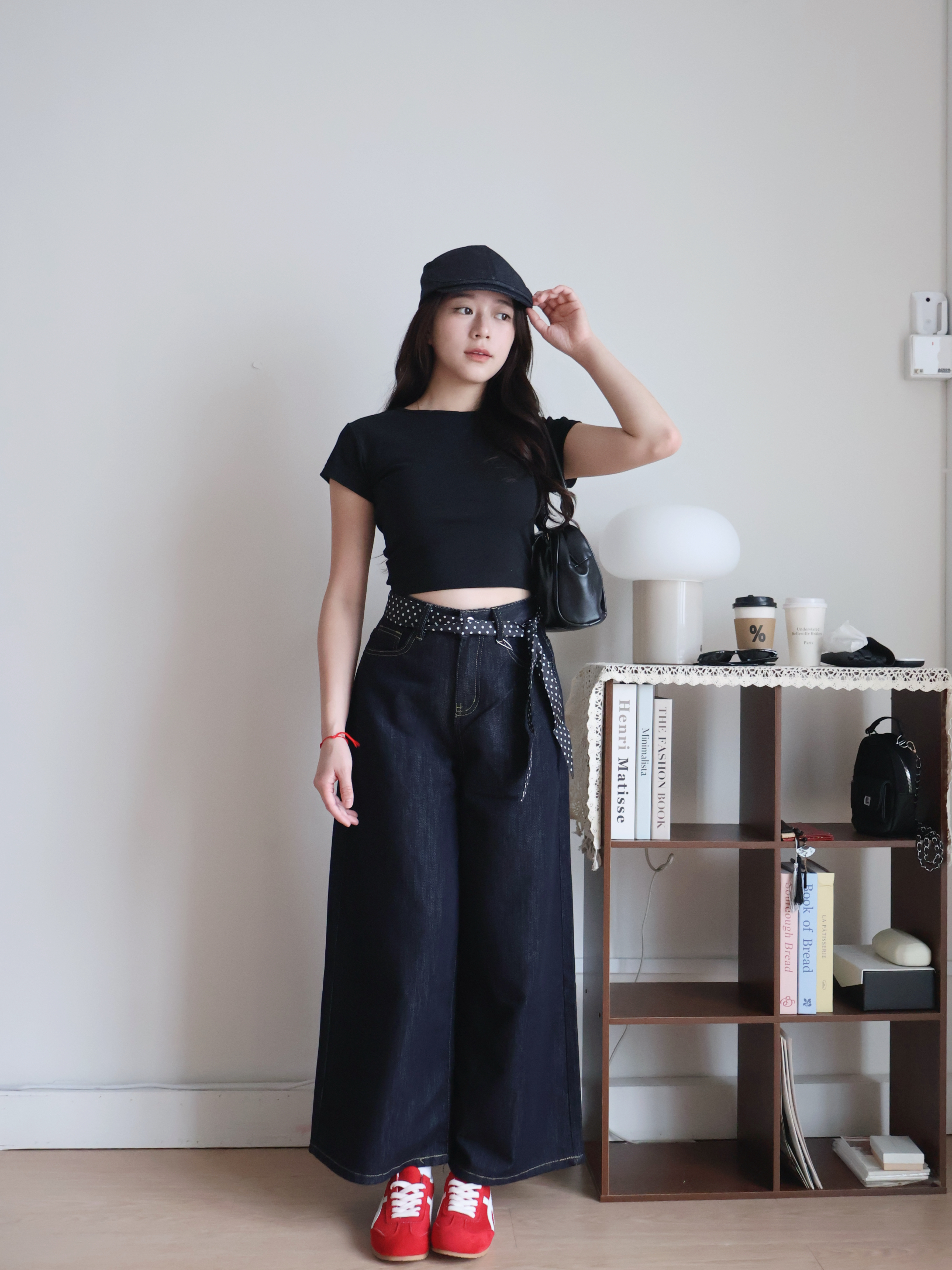 Kyle Cropped Top | Black