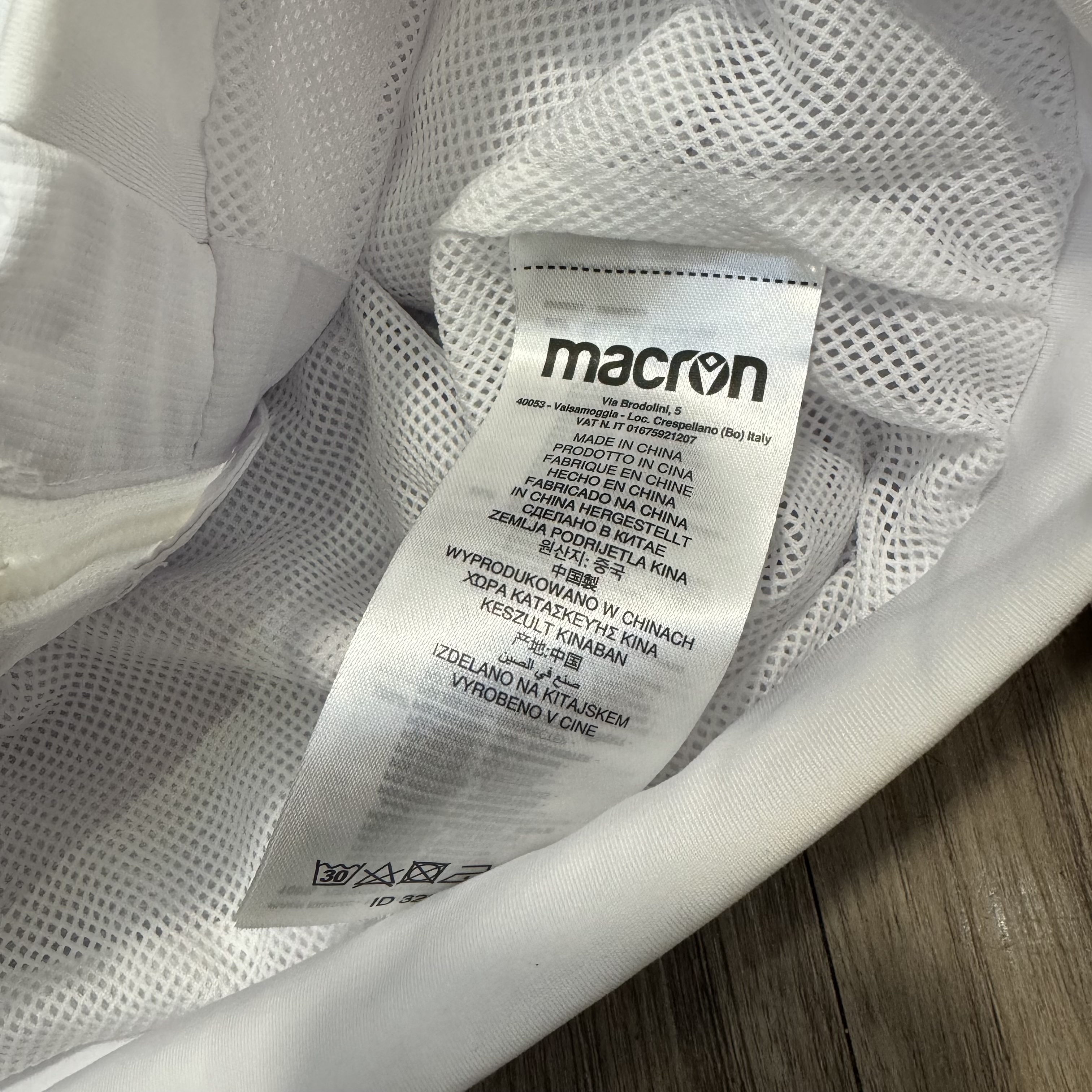 Lazio macron light jacket (Bnwt)