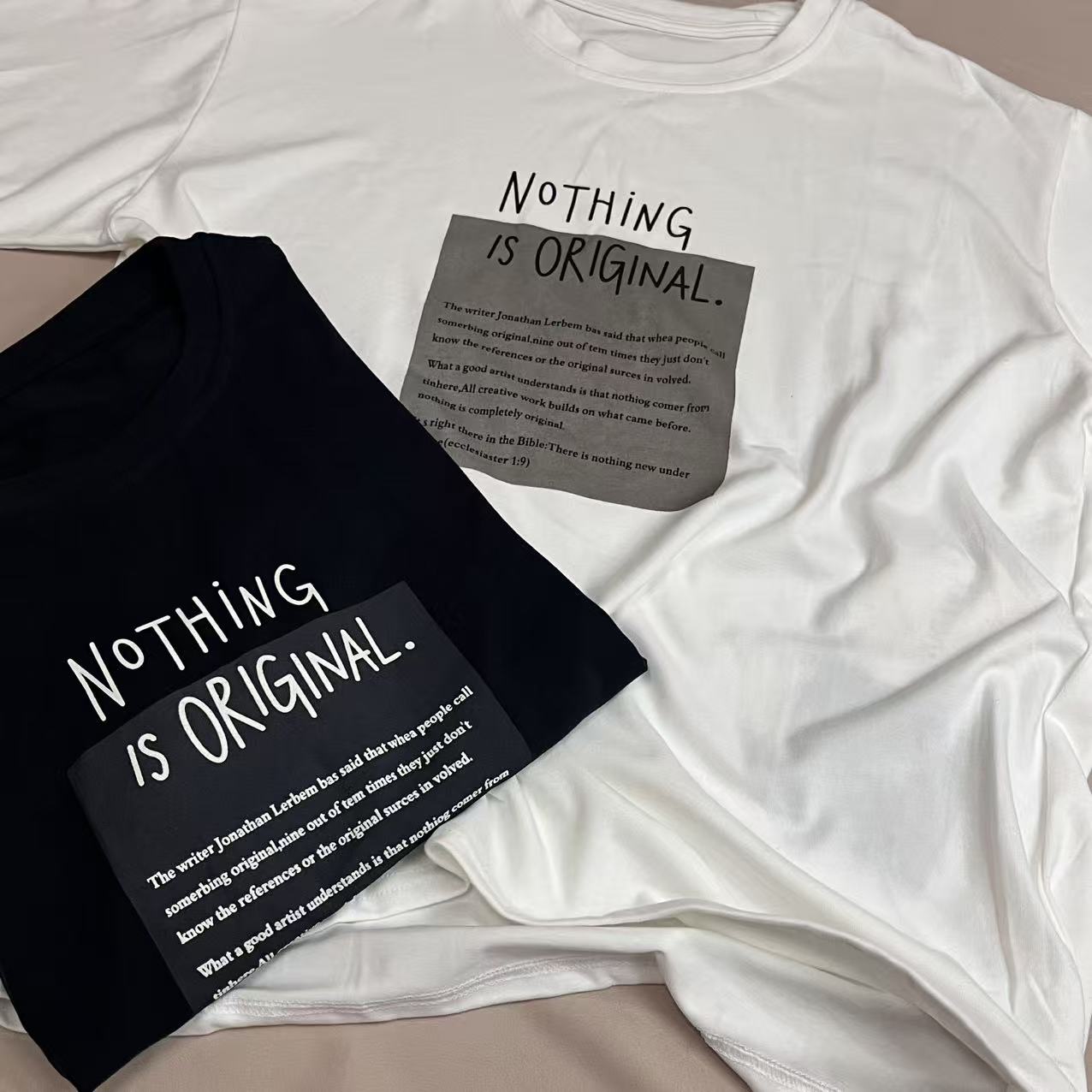 TS2004#7916  [Unisex]  Exclusive Cotton T-shirt