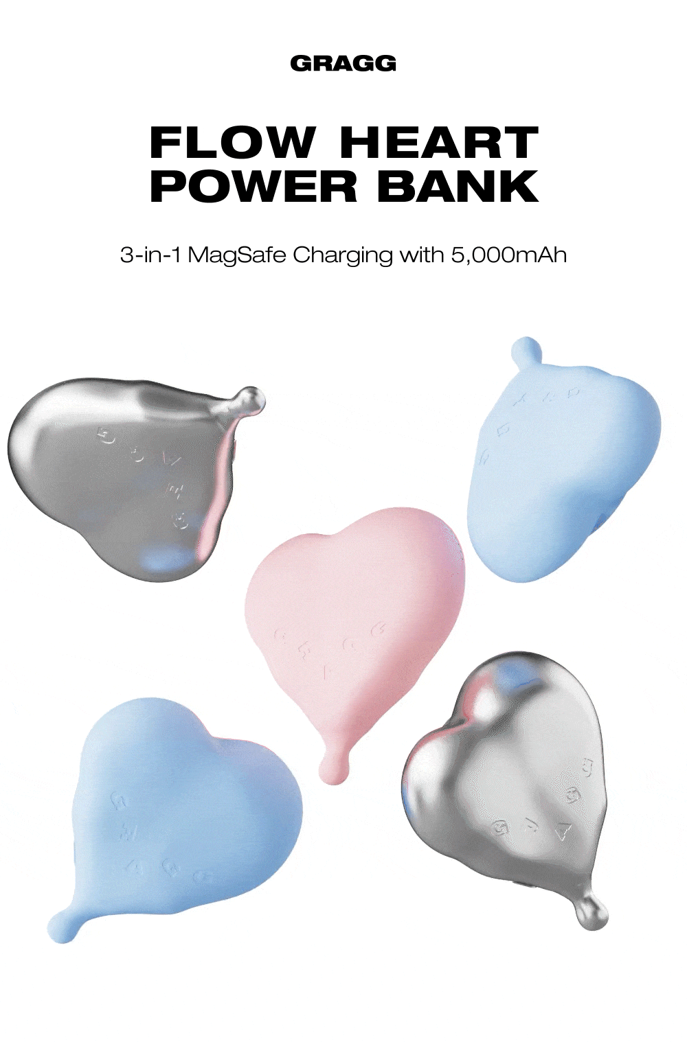 🇰🇷韓國直送Flow Heart Power bank (5000mah)