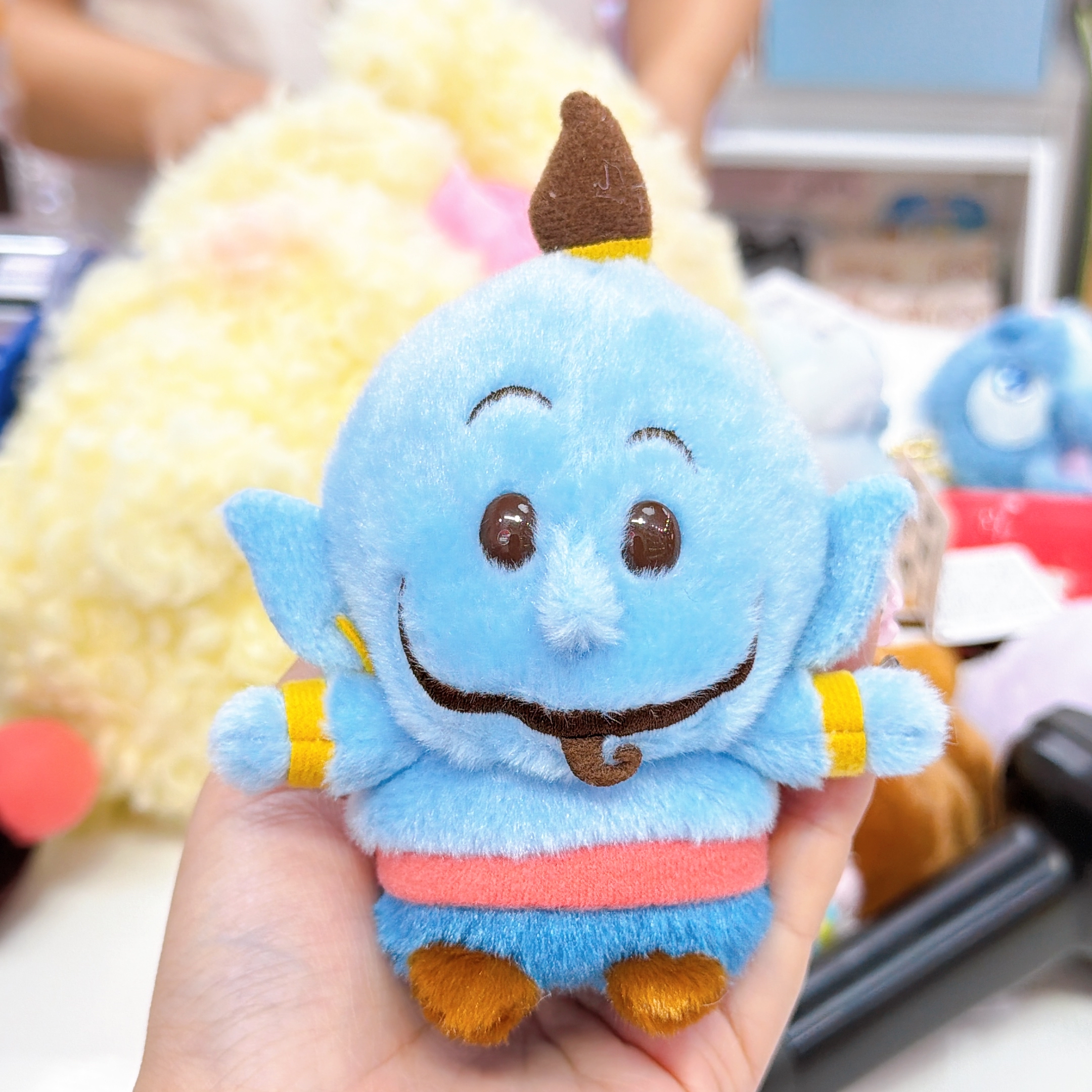 日本直送東京迪士尼阿拉丁茉莉公主燈神公仔