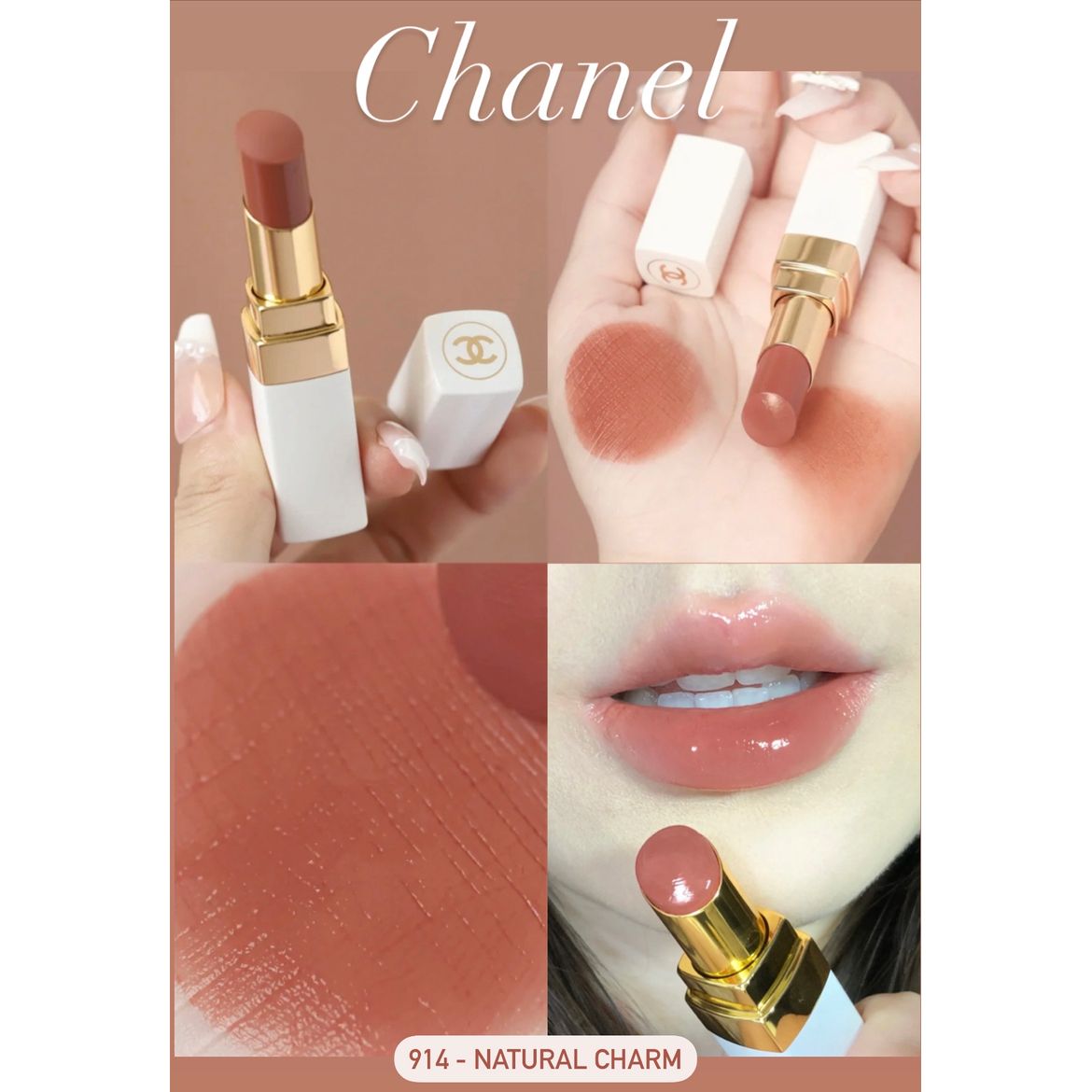 預訂❗️Chanel 白管唇膏914 Natural Charm