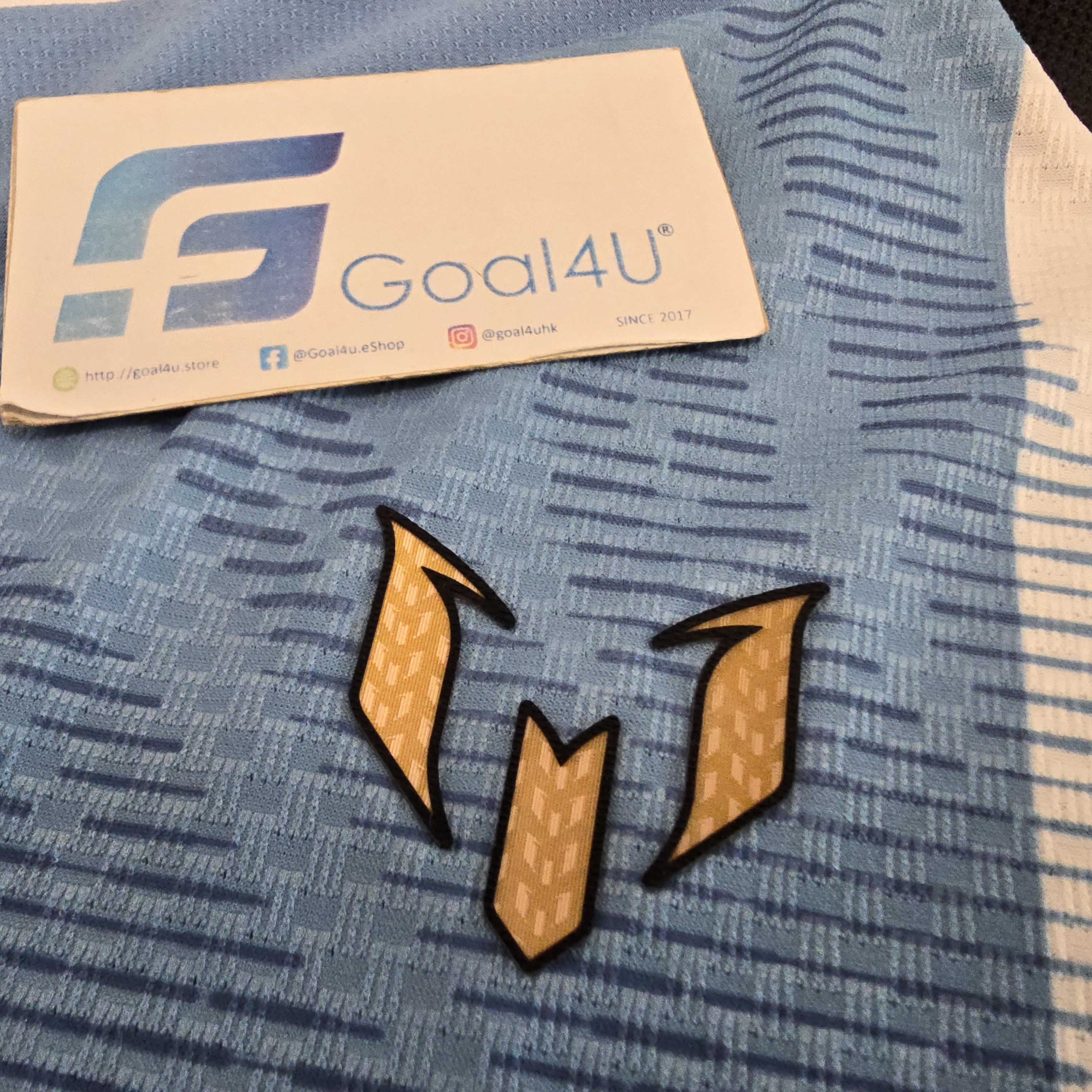 訂閱補貨通知提示 🔥 Adidas x Messi 美斯阿根廷紀念球員版球衣 (連MESSI金色印字) LD3317