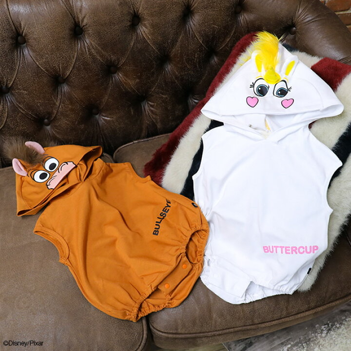 🇯🇵預訂 日本直送🇯🇵Babydoll x Toy Story牛油仔造型背心連帽包屁衣