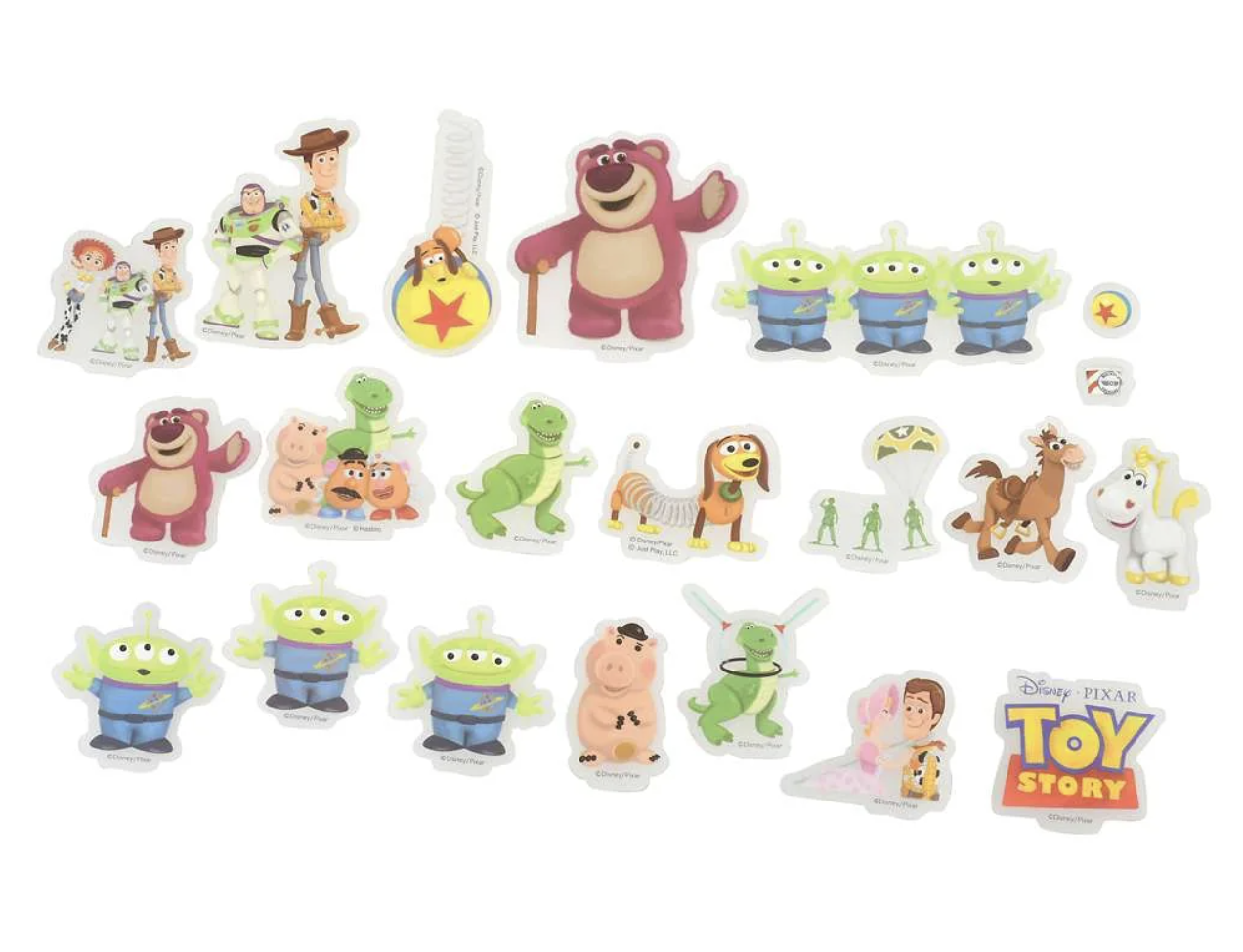 現貨 Toy Story 大透明貼紙set