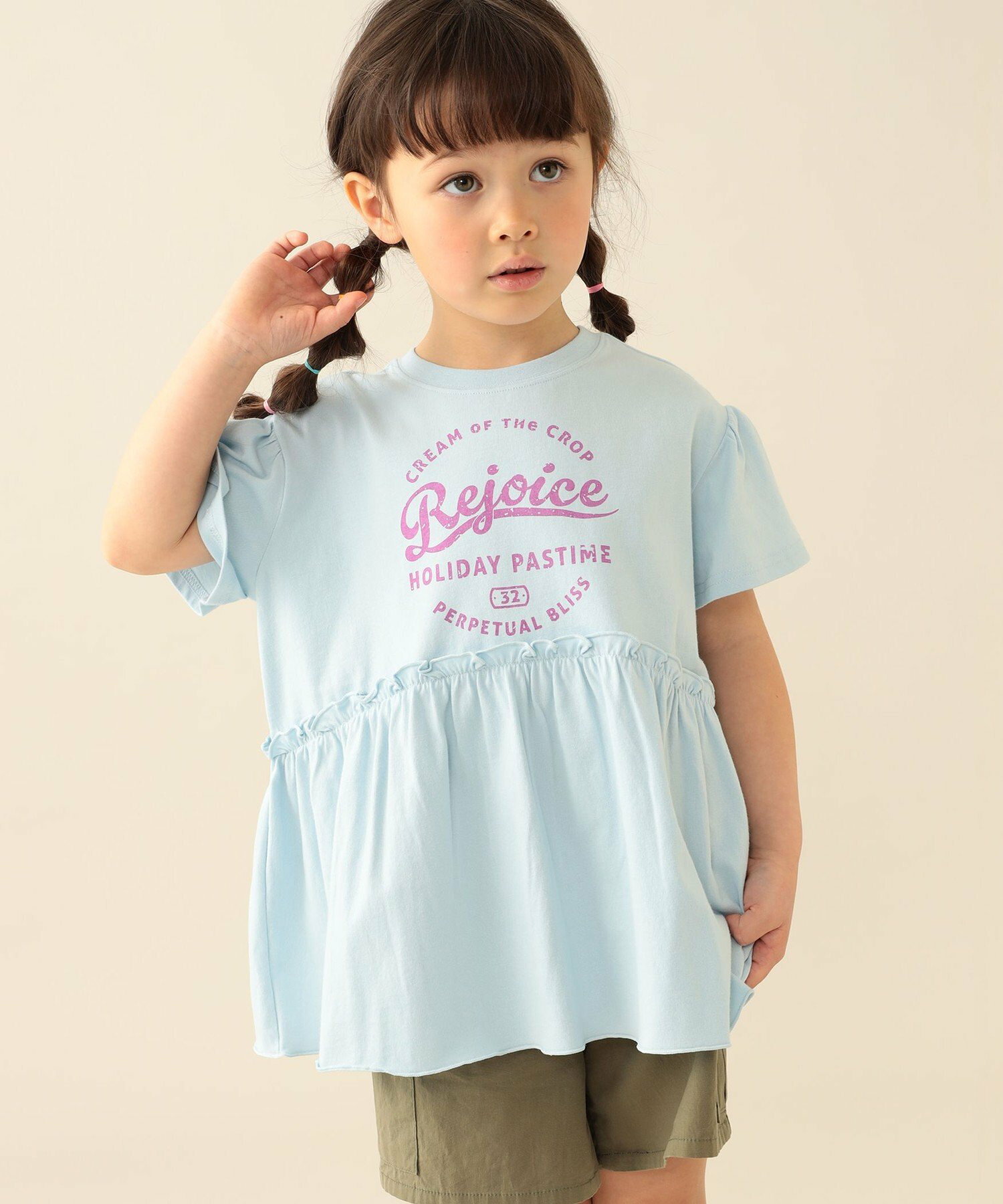 🆕【⭐訂購⭐】日本直送🇯🇵 #BEAMS mini 印花 褶皺 束腰上衣［2款選］[ELHA-0045][260910]