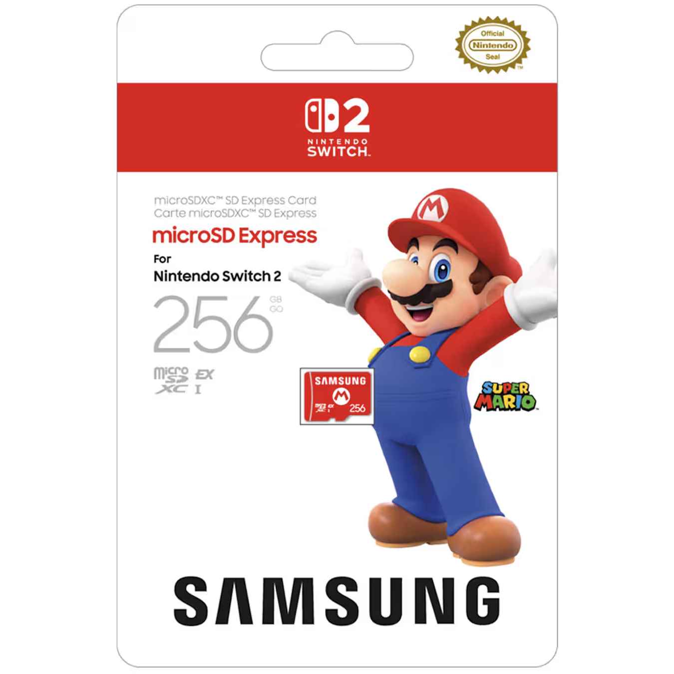 [現貨] [NS2] Samsung microSD Express Card 256GB for Nintendo Switch 2
