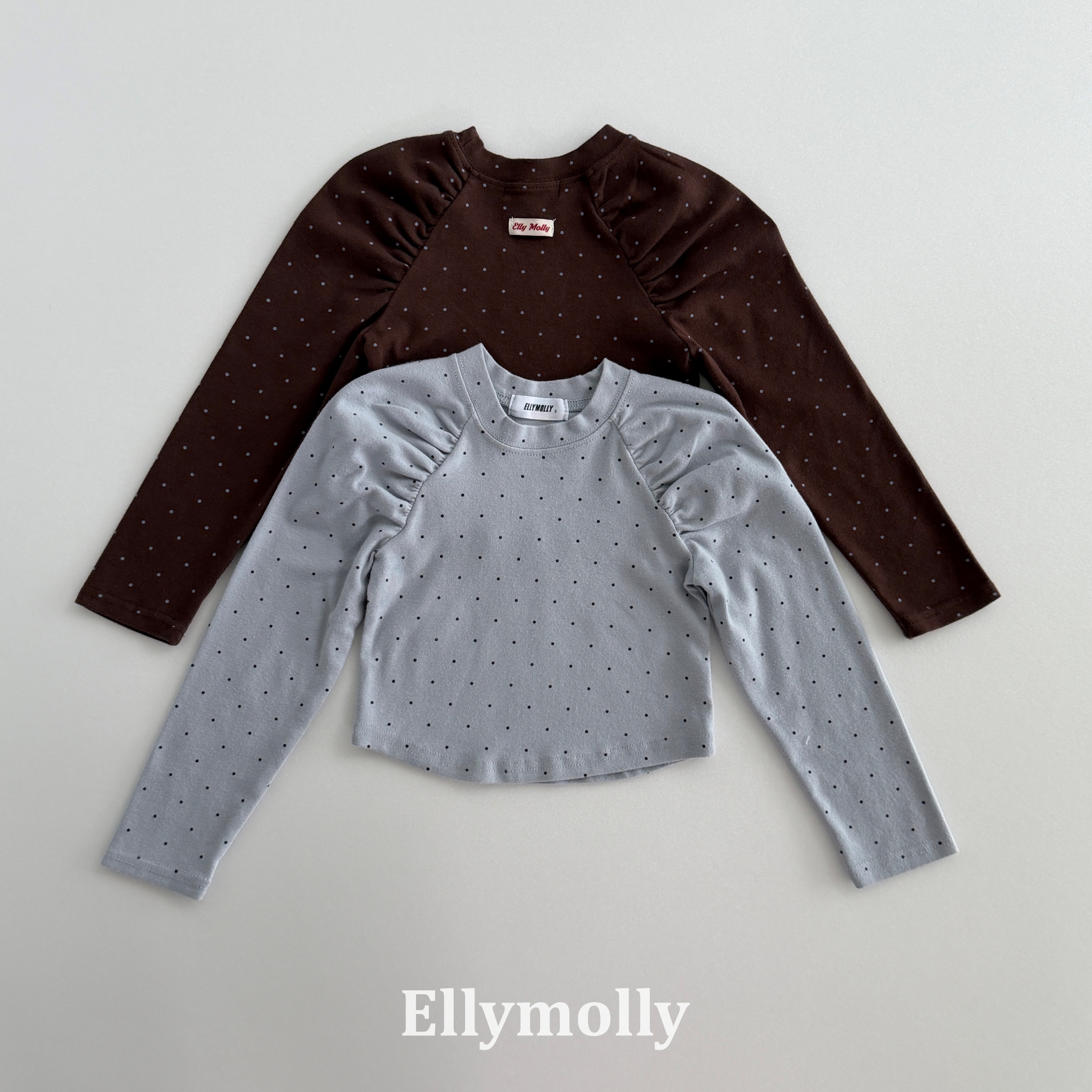 Ellymolly | Giselle Dot Shirring T-shirt