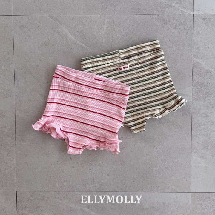 Ellymolly | Stripe pants (Green size 7(100-110)