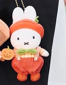 預購新品* [日本直送] 日本豪斯登堡 萬聖節Halloween Miffy/Melanie掛件公仔