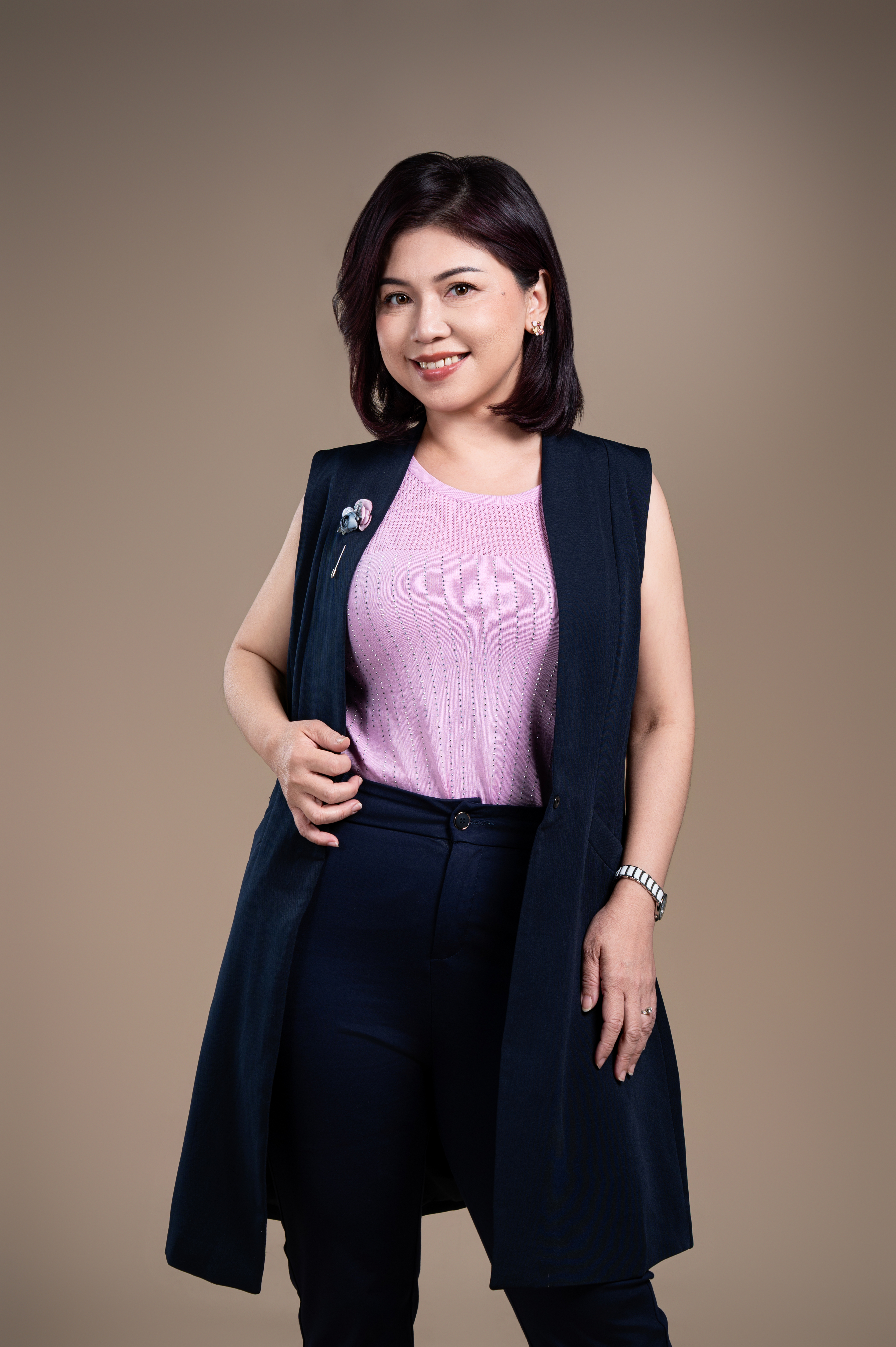 Lapel Free Long Vest