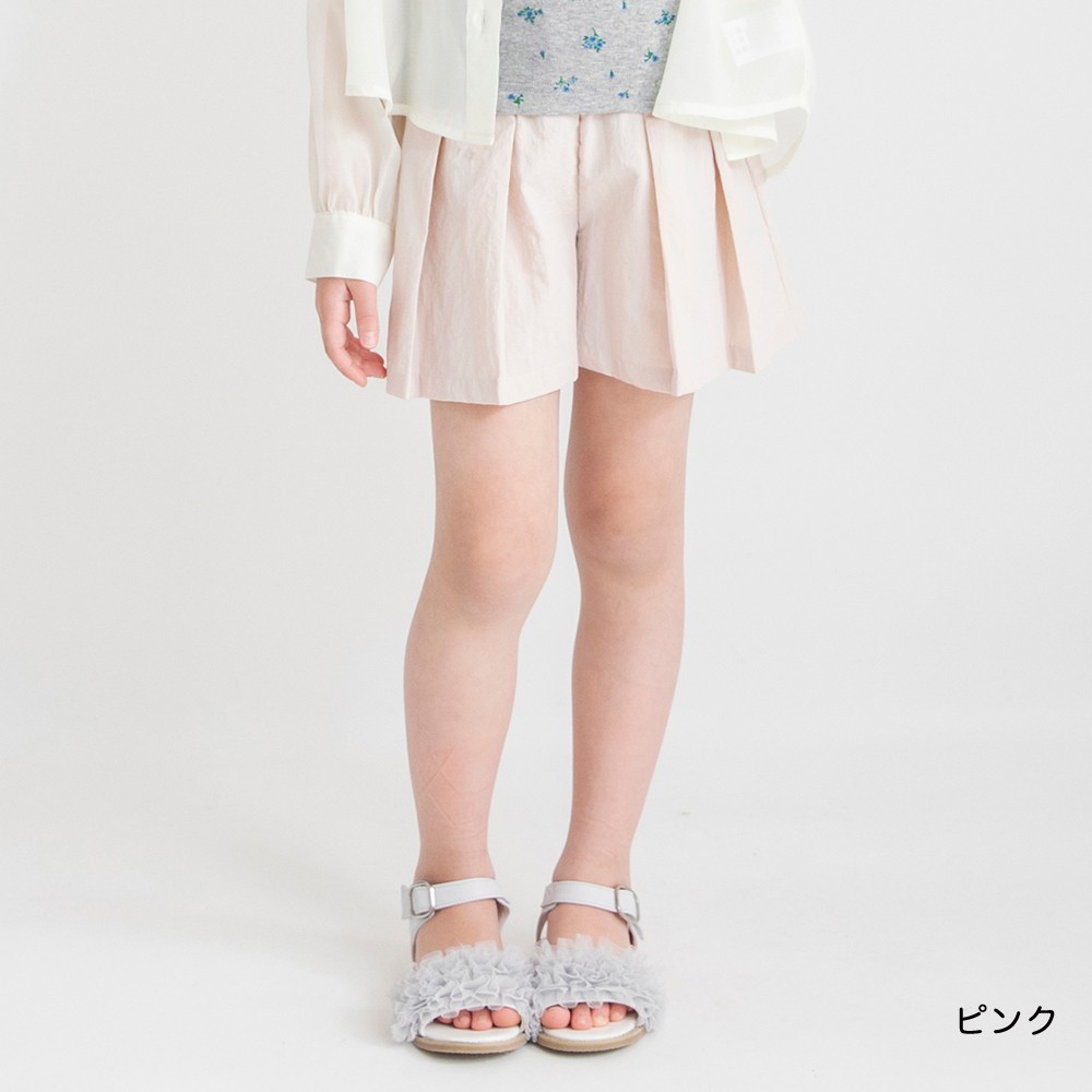 🆕【⭐訂購⭐】 🇯🇵 日本直送🌀水陸兩用 褶襉女童短褲［2款選］🌀 [ELEA-0184][260620]