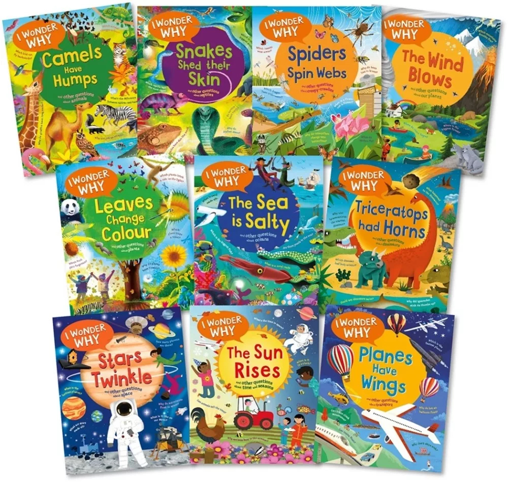 I Wonder Why Collection 10-Book With QRcode-Slipcase (New Edition)