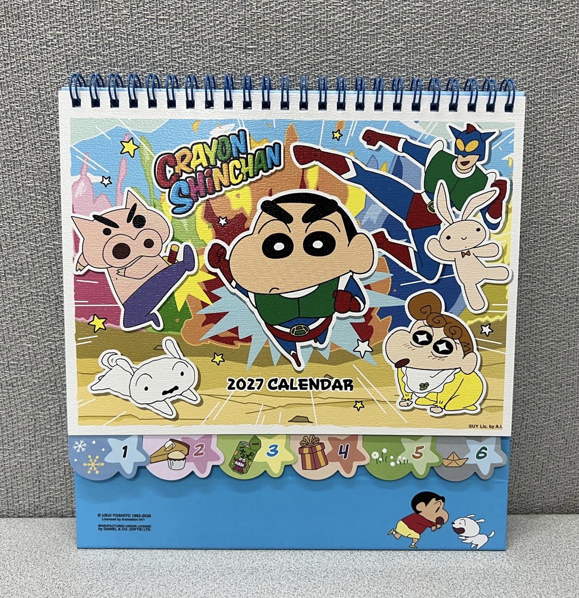 🇭🇰港版Sanrio 2027年座枱月曆