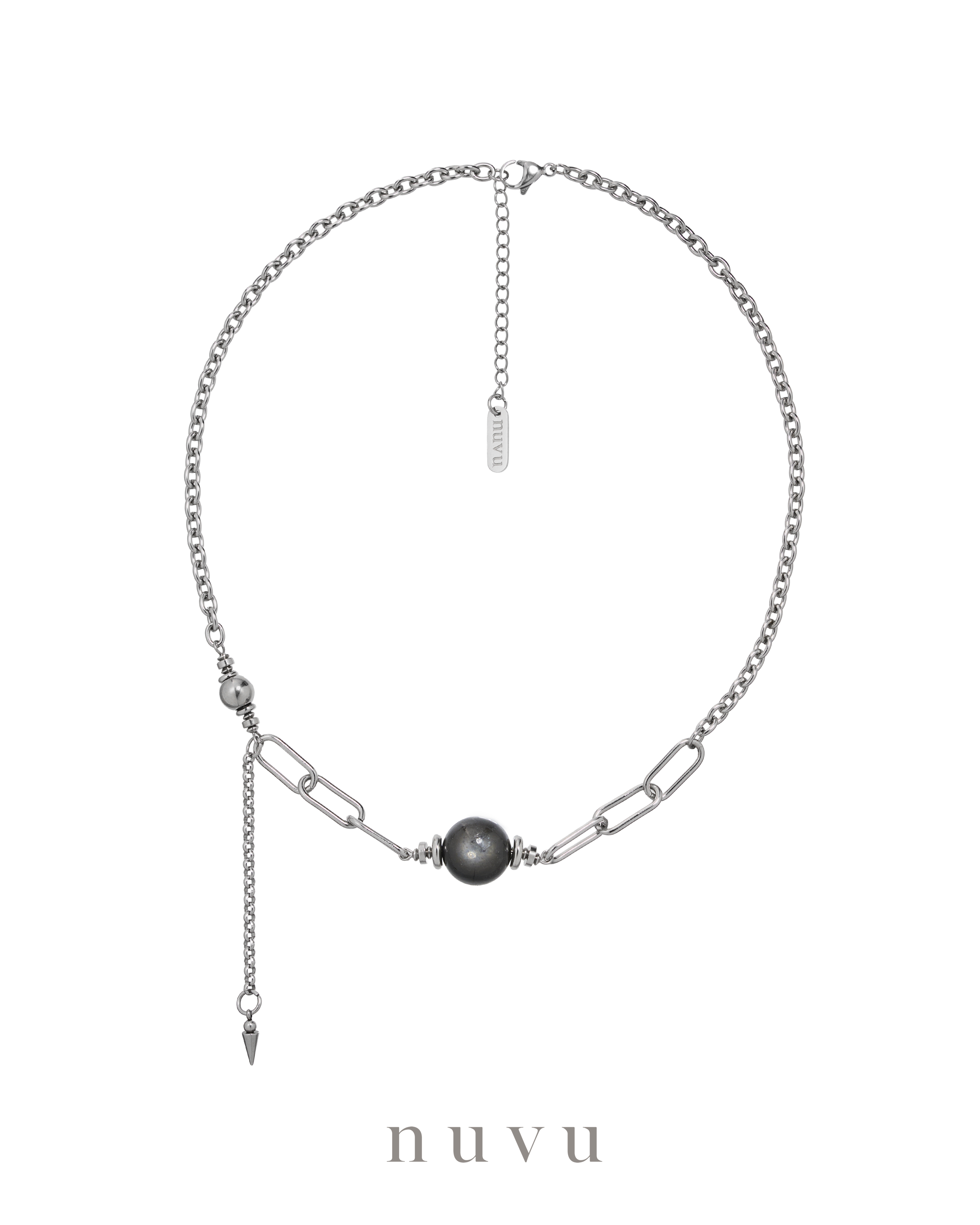 Blue Control Necklace 