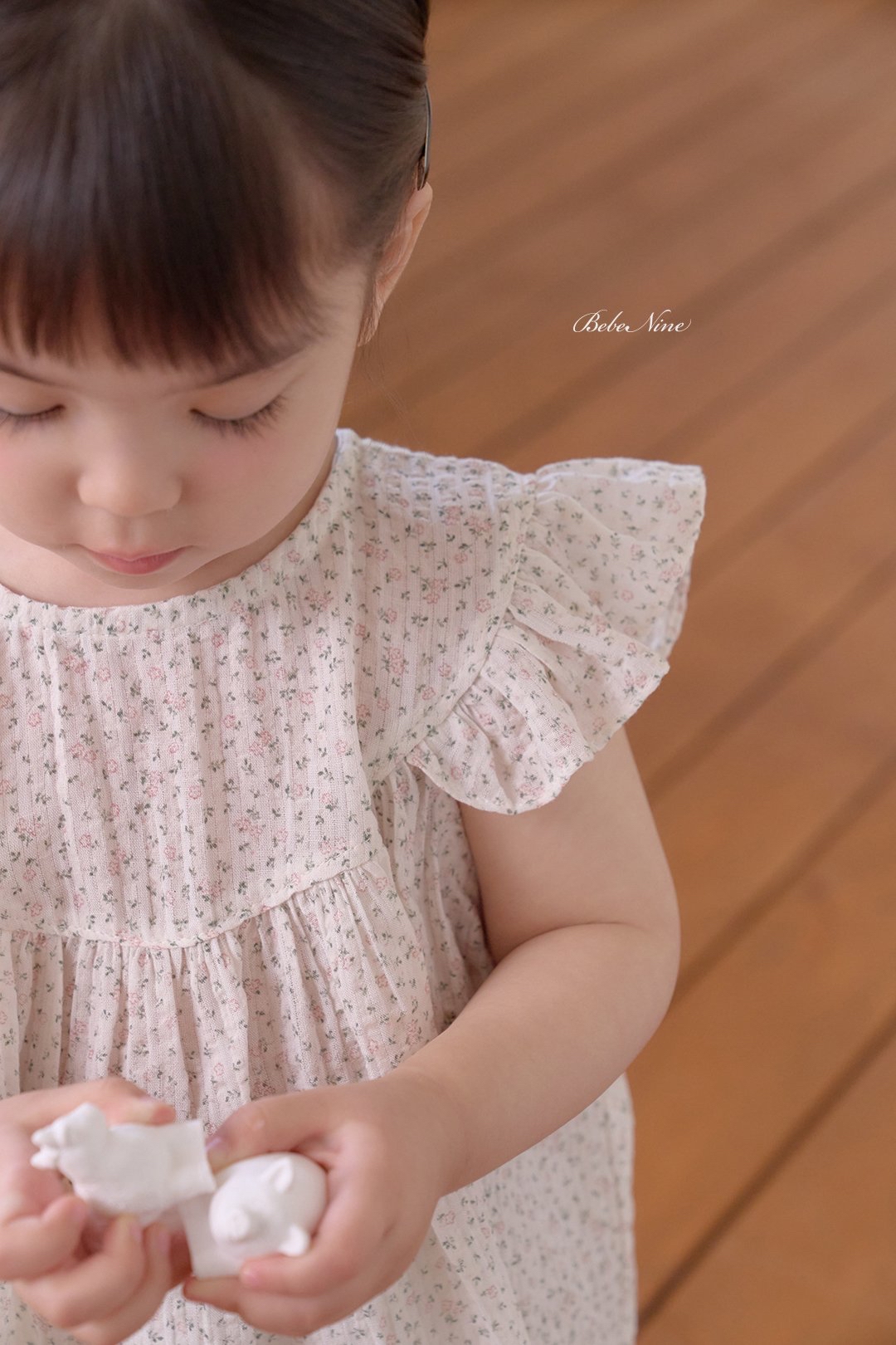 ☀️預訂 韓國直送☀️🇰🇷Bebenine兩色小碎花荷葉邊袖寬鬆上下套裝