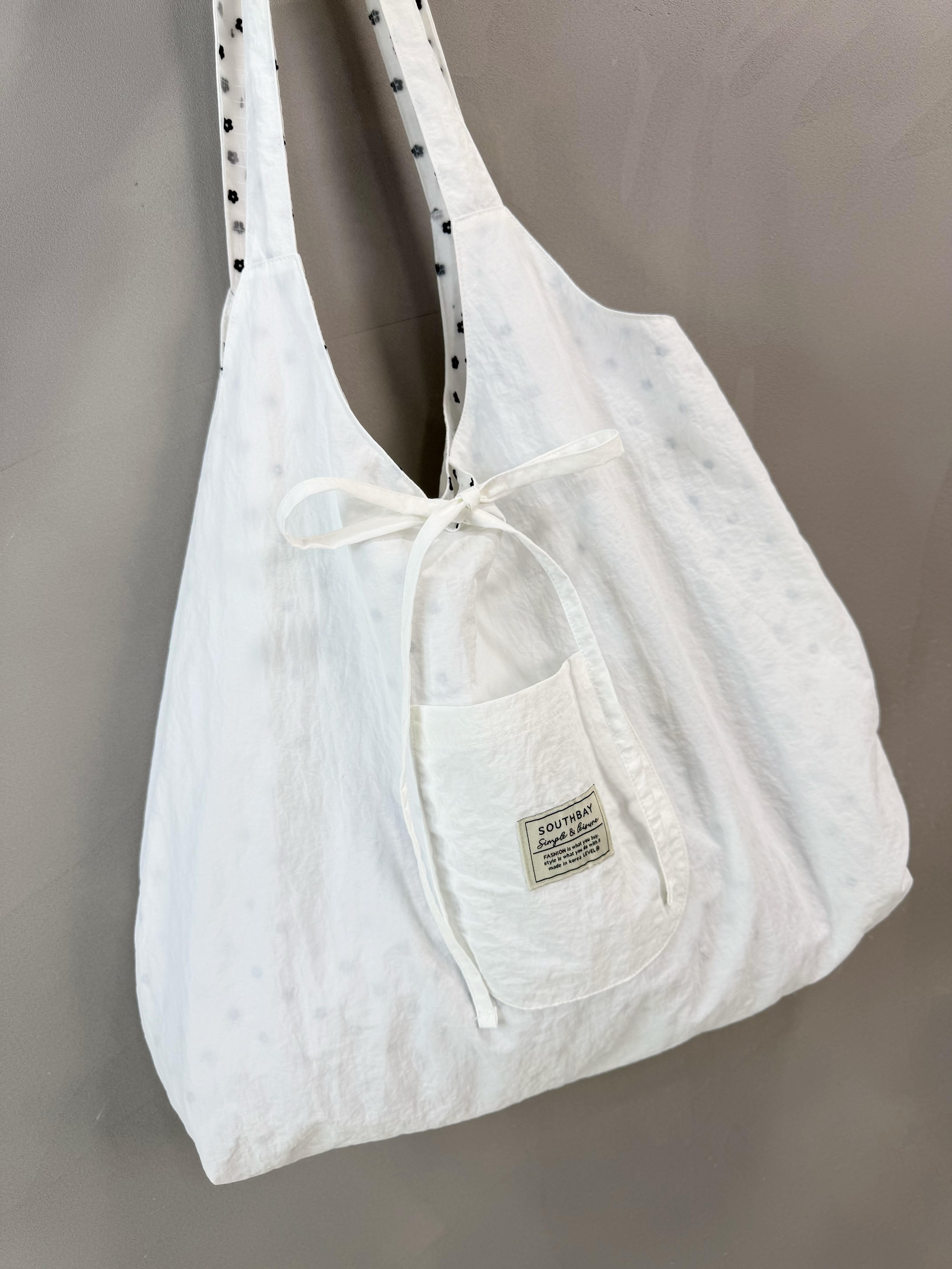 N69 花花雙面Shopping Bag