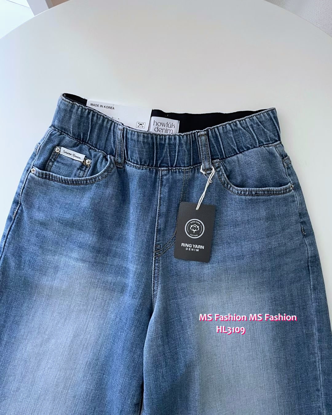 HL3109 韓國👖Howluk全橡筋腰短牛