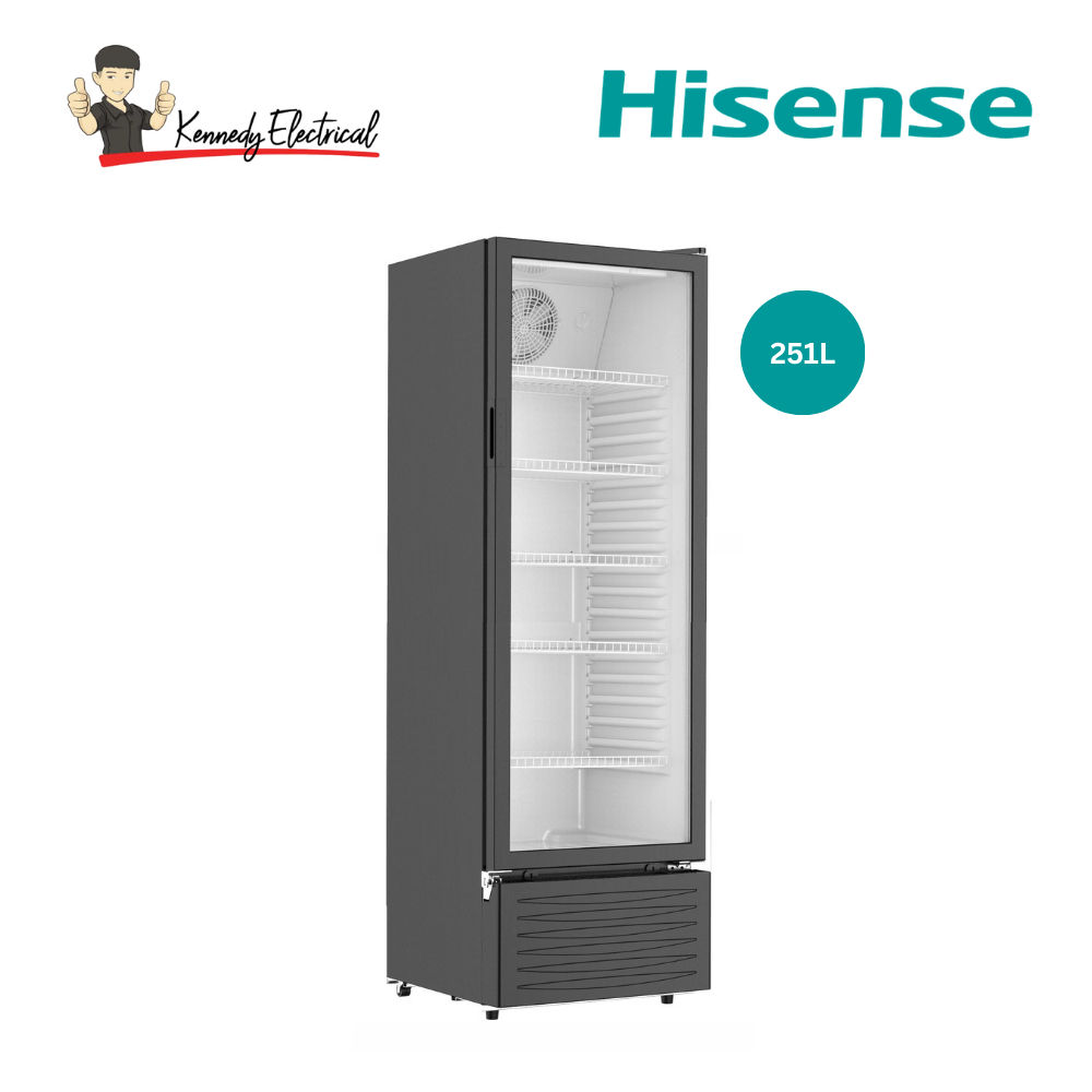 Hisense 251L Commercial Beverage Chiller (HSC-271FLB)
