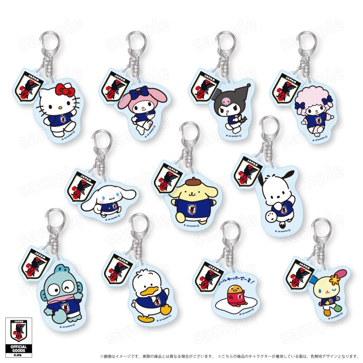🌸 【預訂】Charm (隨機) - Sanrio x Japan National Football Team Ver. 2026