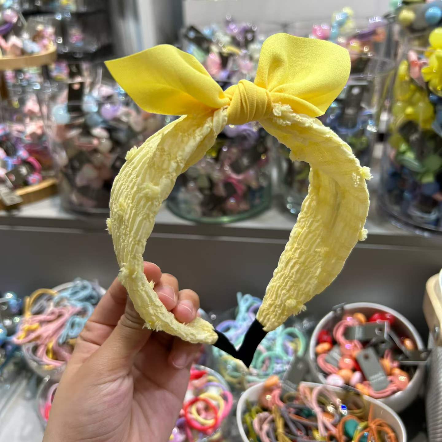 🎀 波點蝴蝶結兒童頭箍 🎀