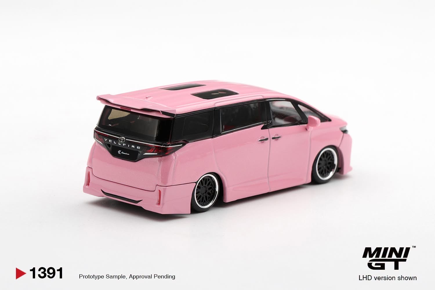 (預訂 Pre Order) Mini GT ( MGT01391-R ) Toyota Vellfire 40 KUHL Metallic Pink