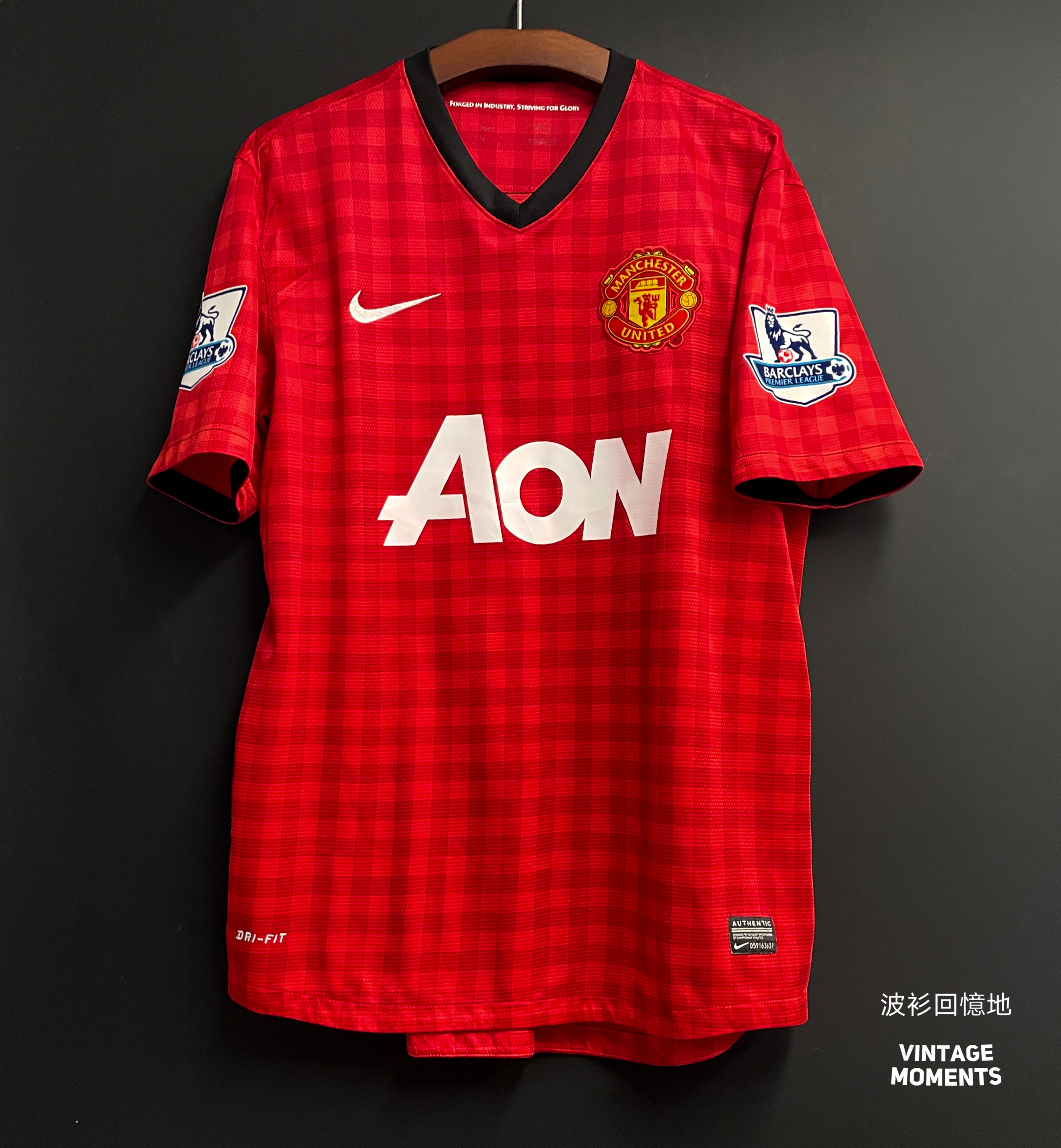 曼聯12/13主場 傑斯 MANCHESTER UNITED HOME SHIRT GIGGS